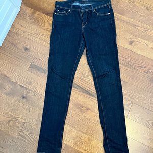 Fidelity Denim Straight Leg Dark Rinse Size 29